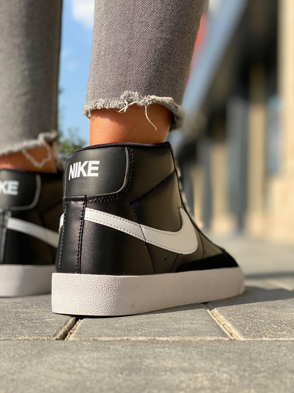 Nike Blazer High Black White