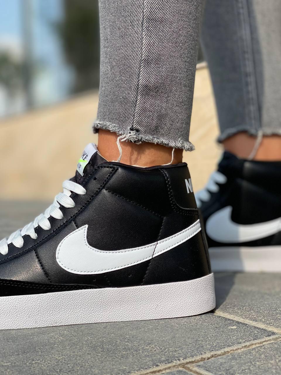 Nike Blazer High Black White