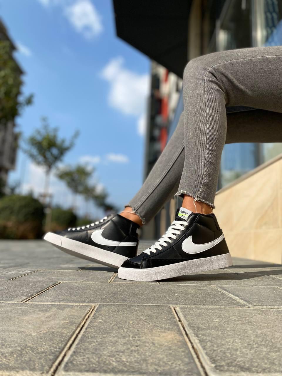 Nike Blazer High Black White