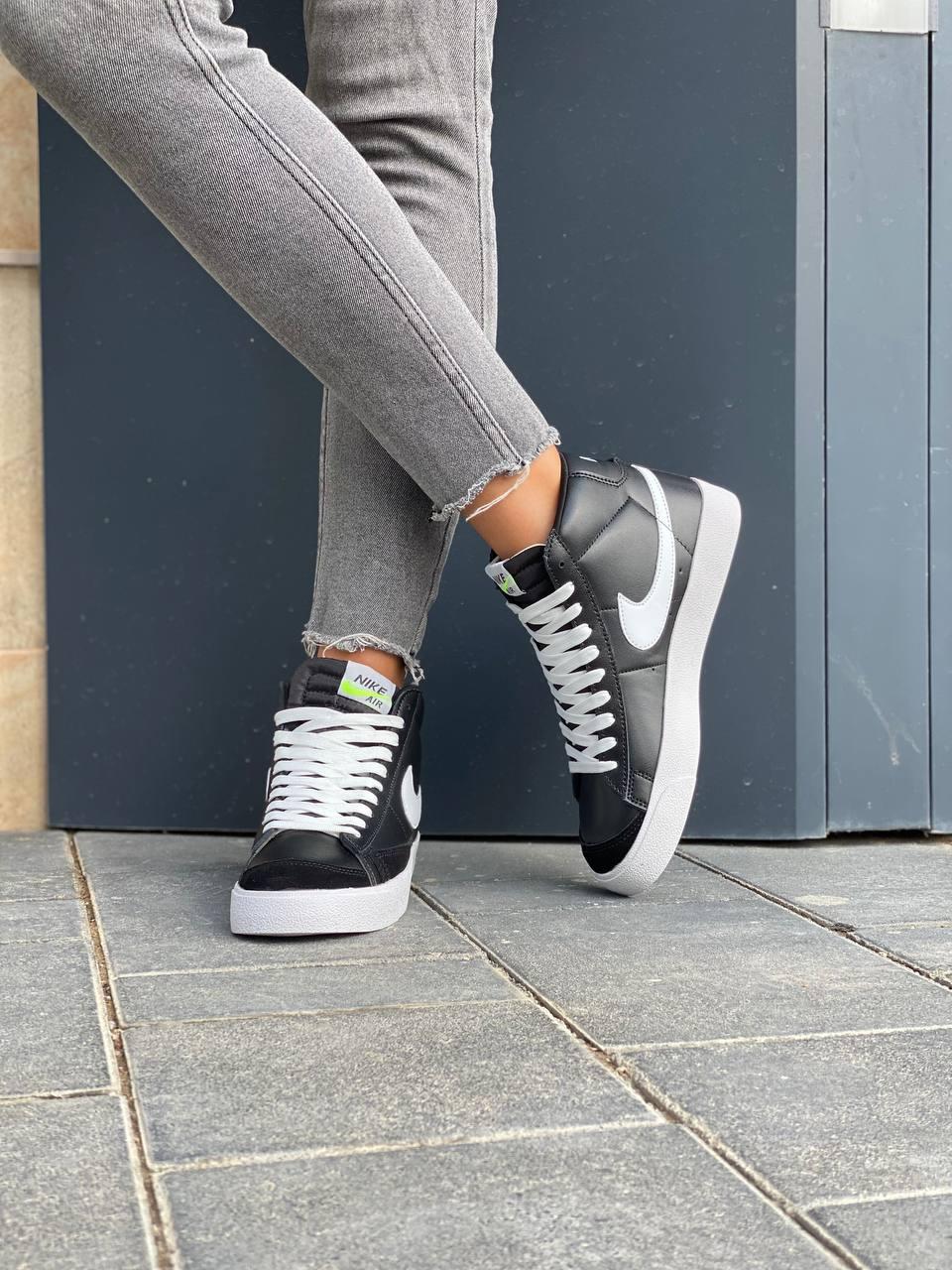 Nike Blazer High Black White