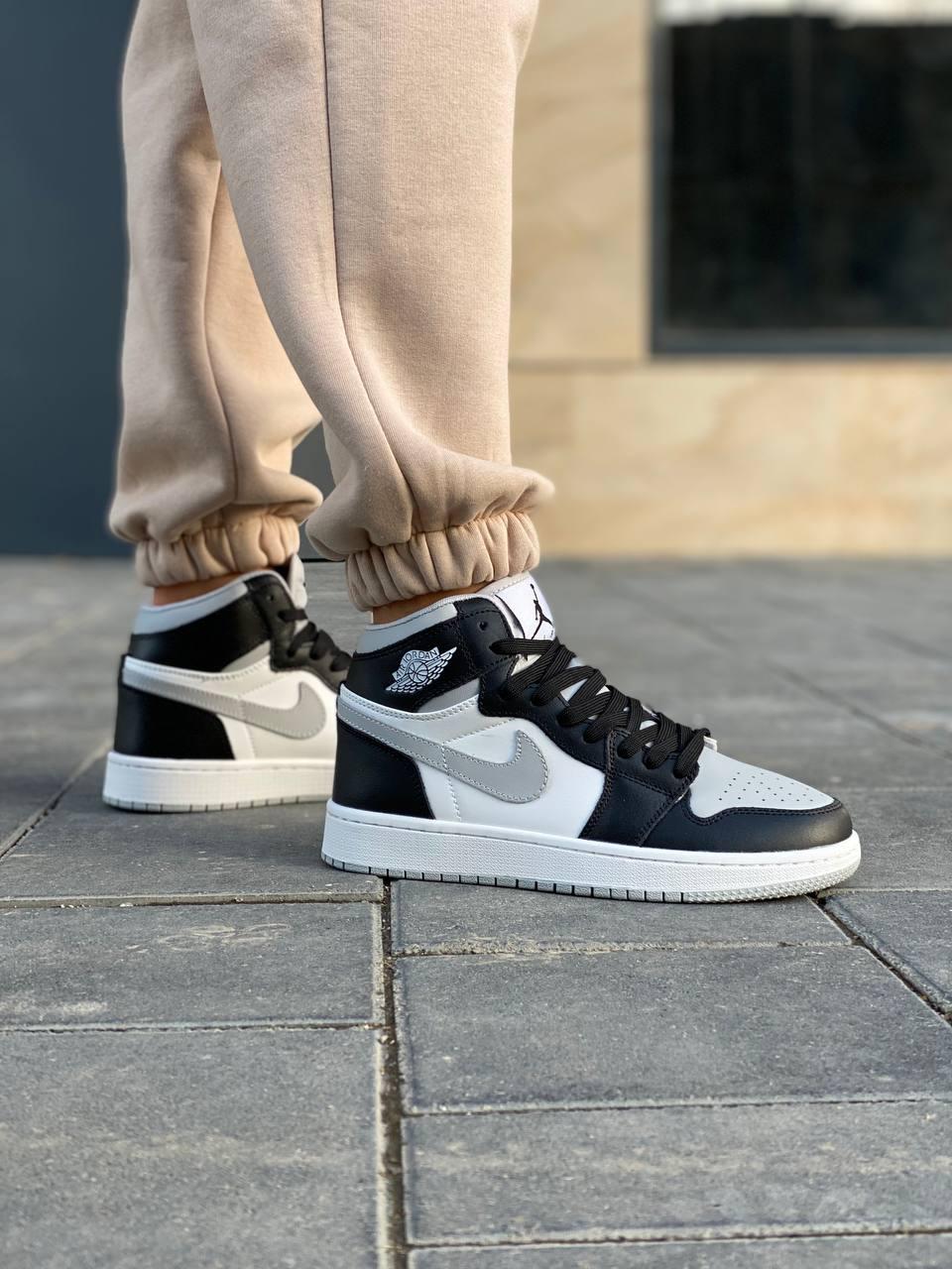 Nike Air Jordan 1 Retro High Black White Grey