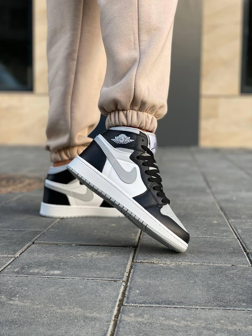 Nike Air Jordan 1 Retro High Black White Grey