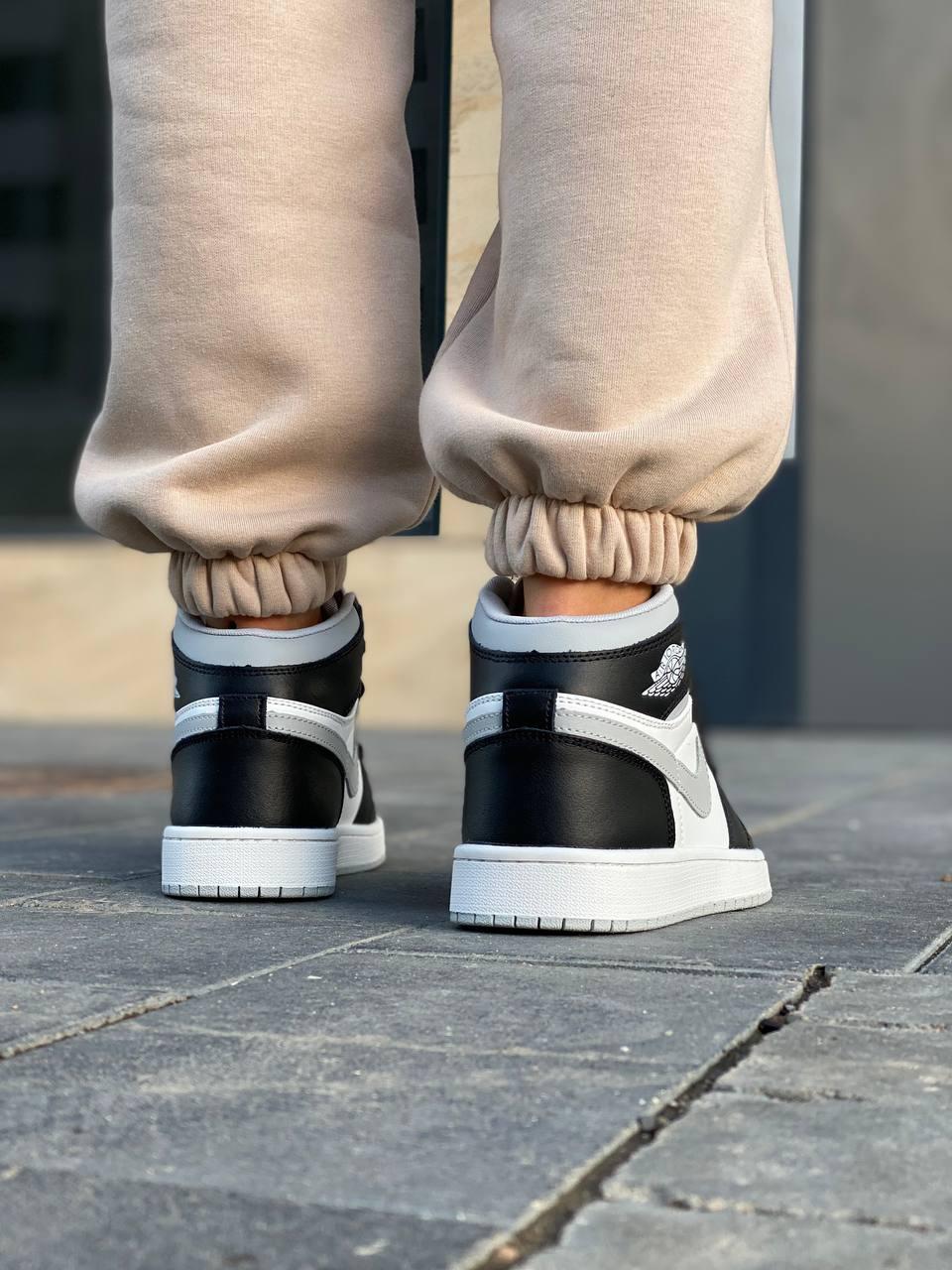 Nike Air Jordan 1 Retro High Black White Grey