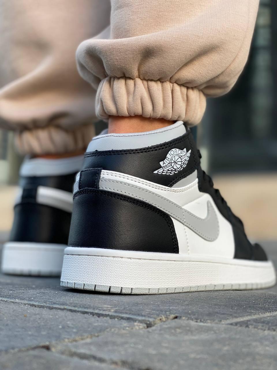Nike Air Jordan 1 Retro High Black White Grey