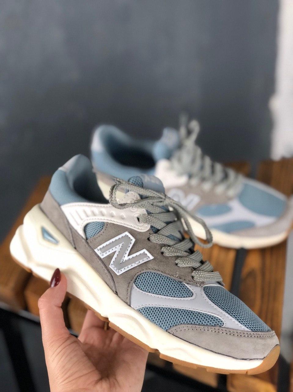 New Balance X-90 Grey Blue White