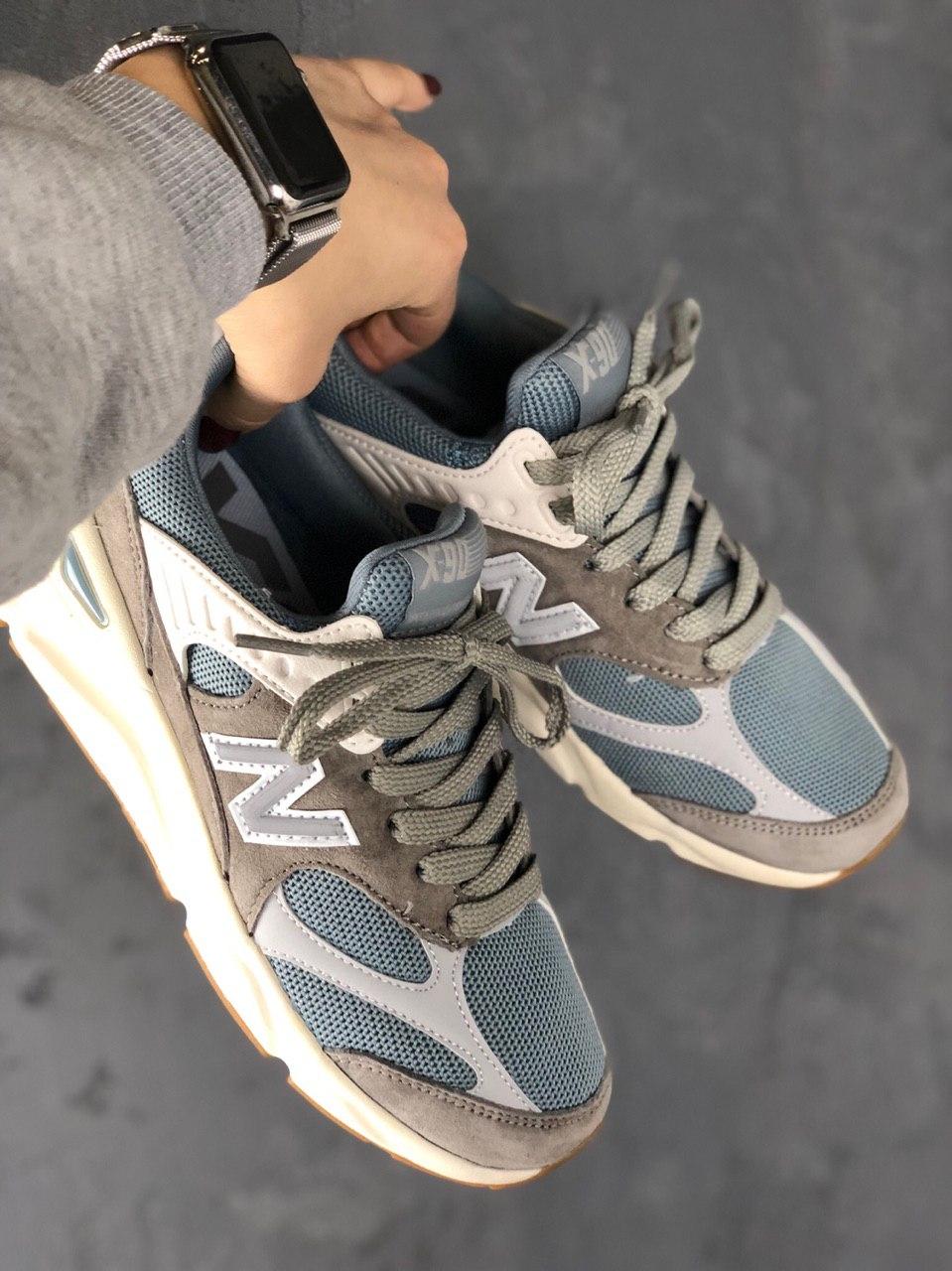 New Balance X-90 Grey Blue White
