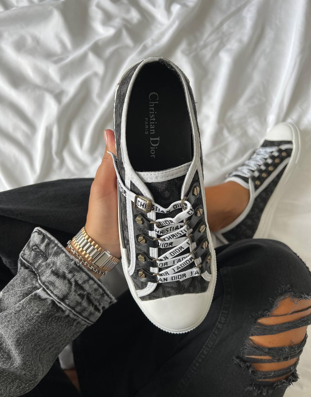Dior B23 Low Logo Black Premium