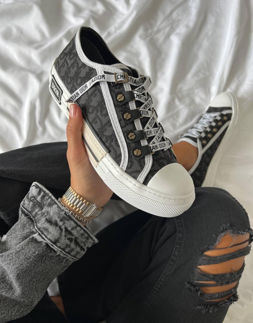 Dior B23 Low Logo Black Premium