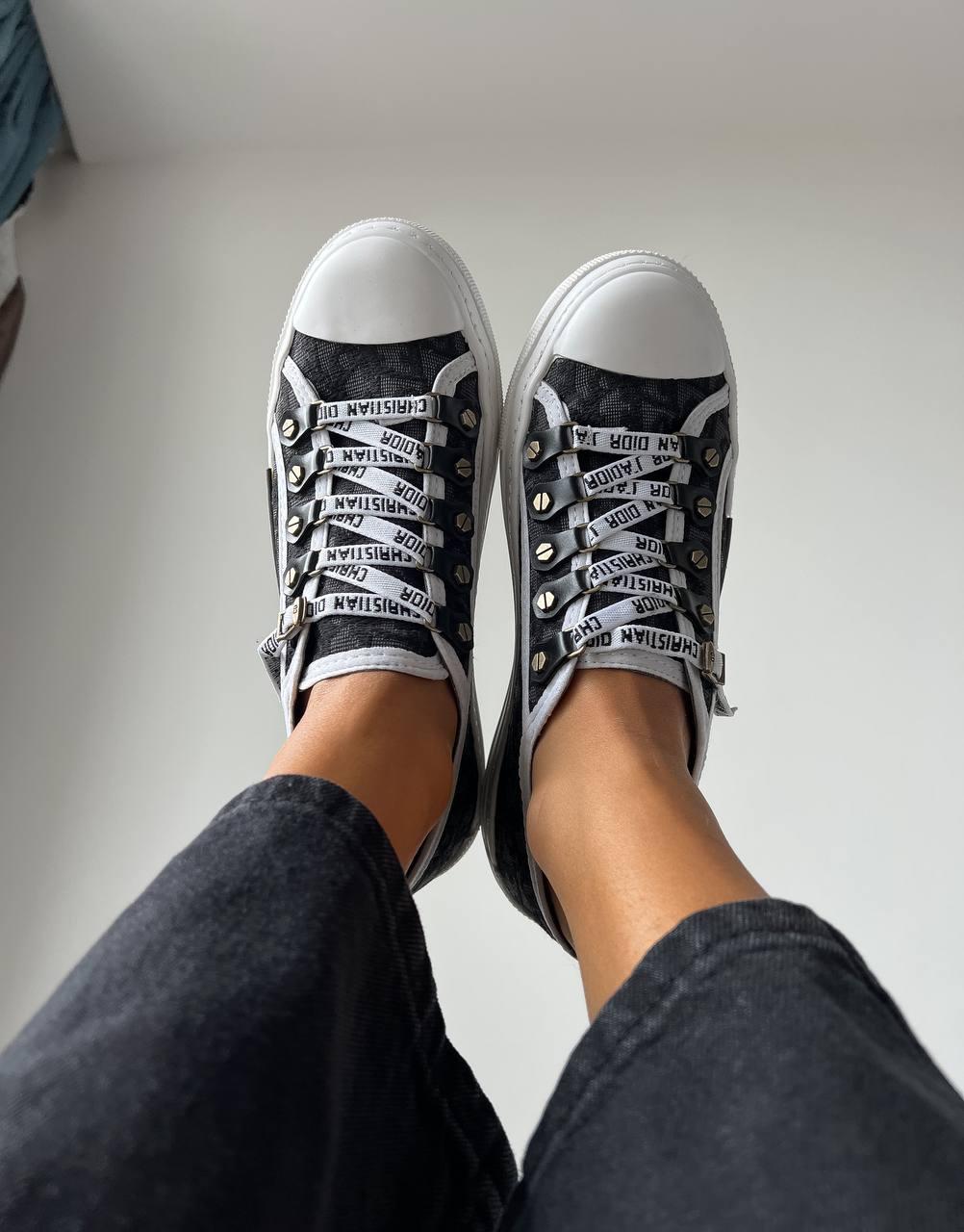 Dior B23 Low Logo Black Premium