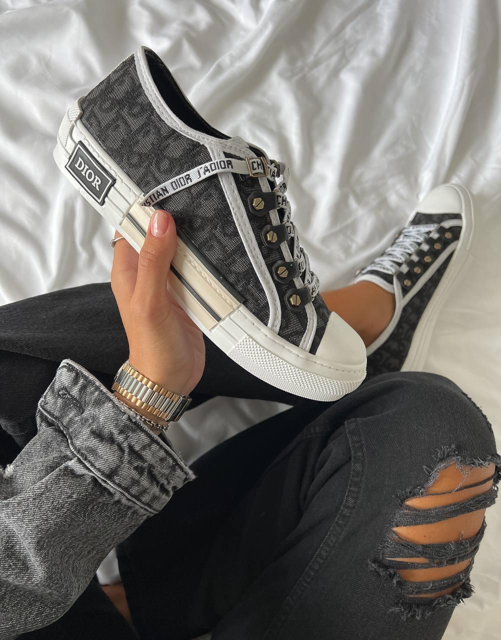 Dior B23 Low Logo Black Premium