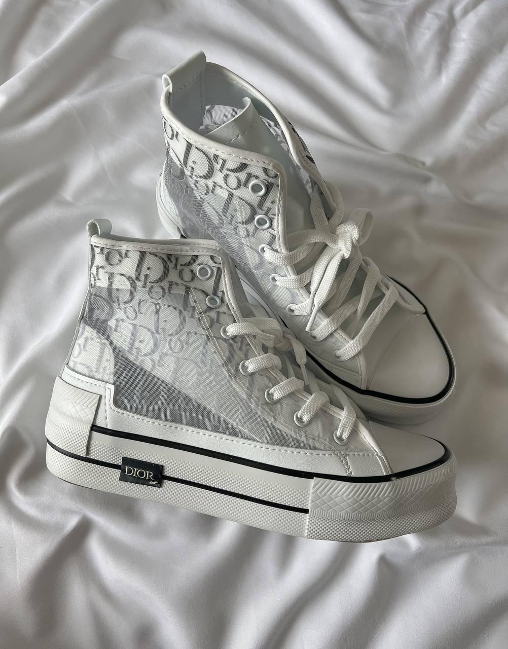 Converse x Dior Logo White