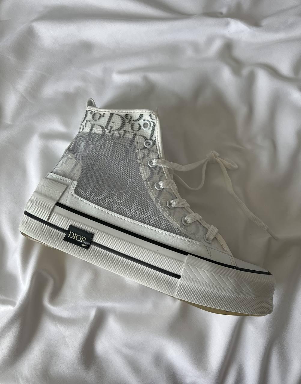 Converse x Dior Logo White