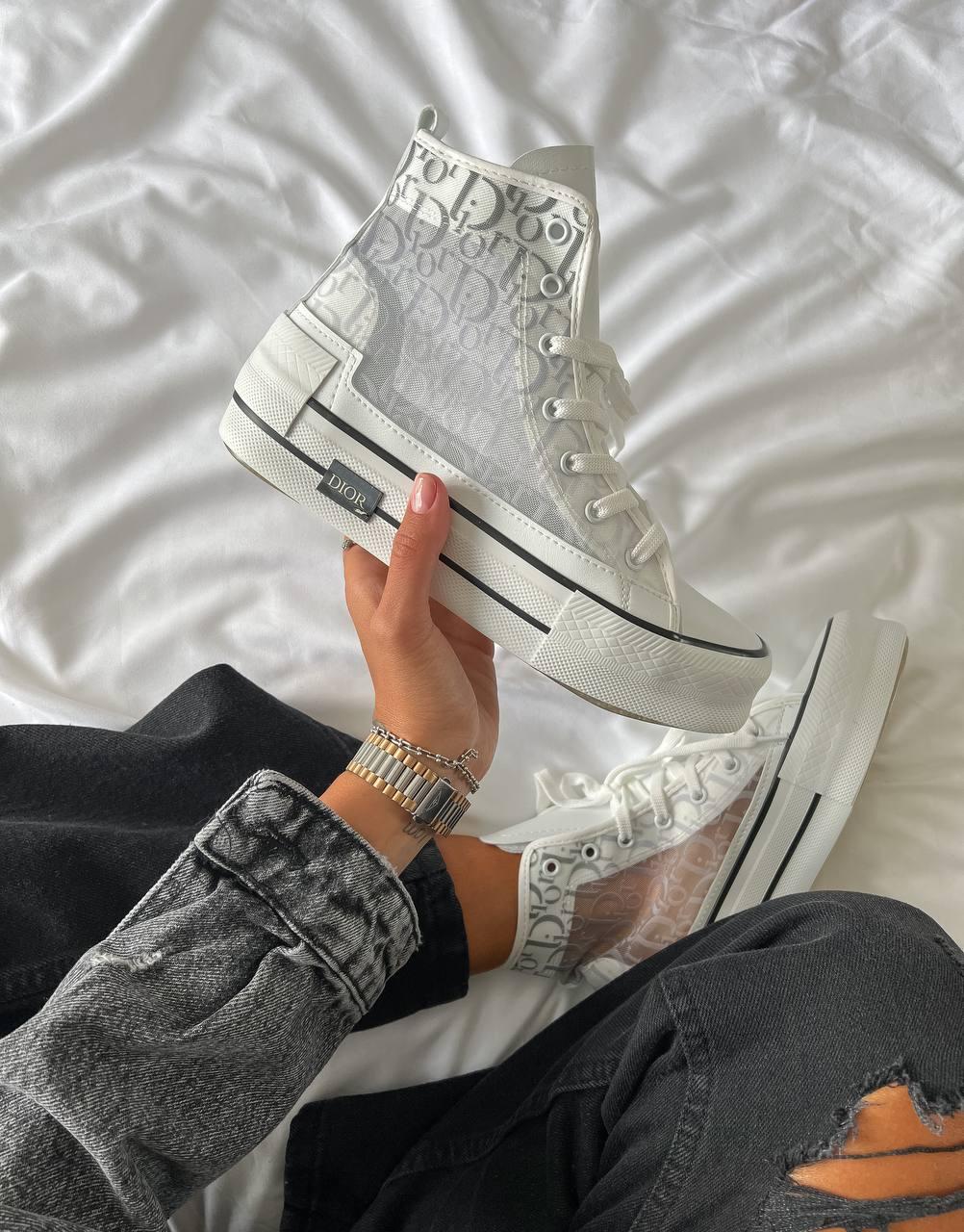 Converse x Dior Logo White