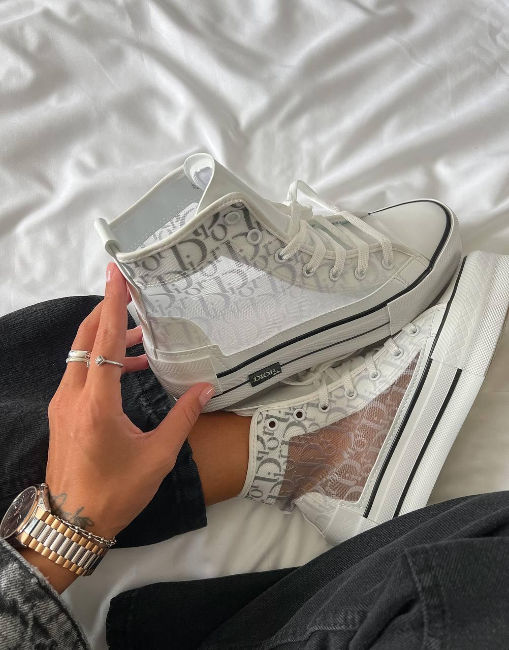 Converse x Dior Logo White