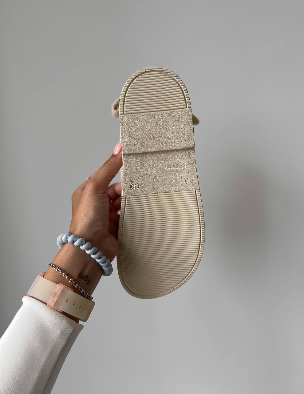 Chanel Dad Sandal Beige