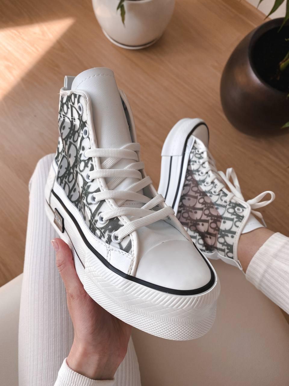 Converse x Dior White Black 2