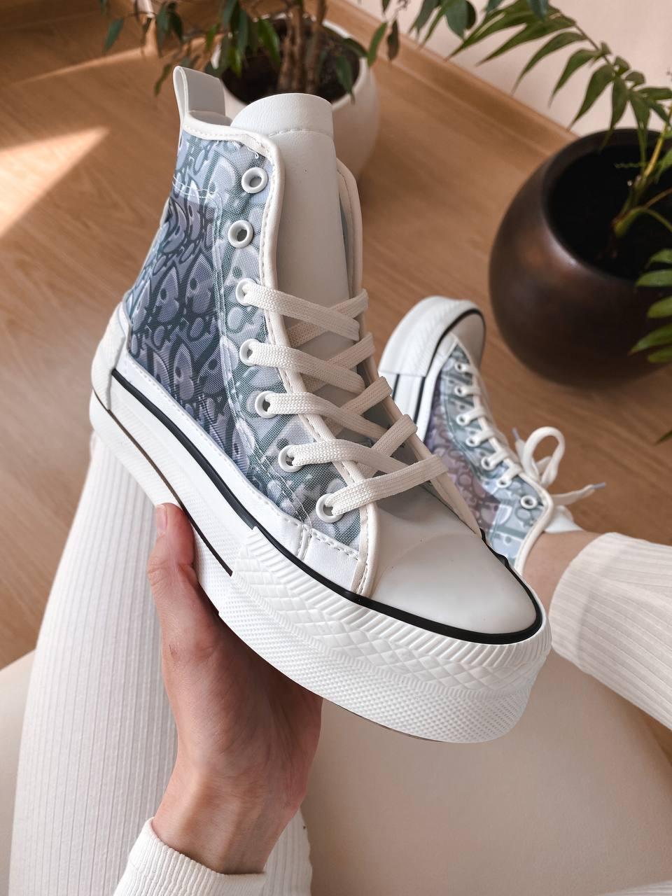 Converse x Dior Blue White