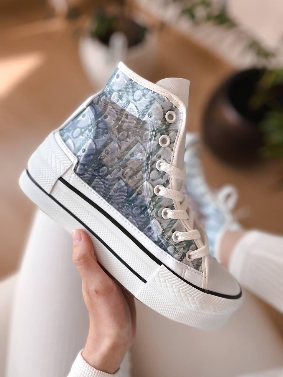 Converse x Dior Blue White