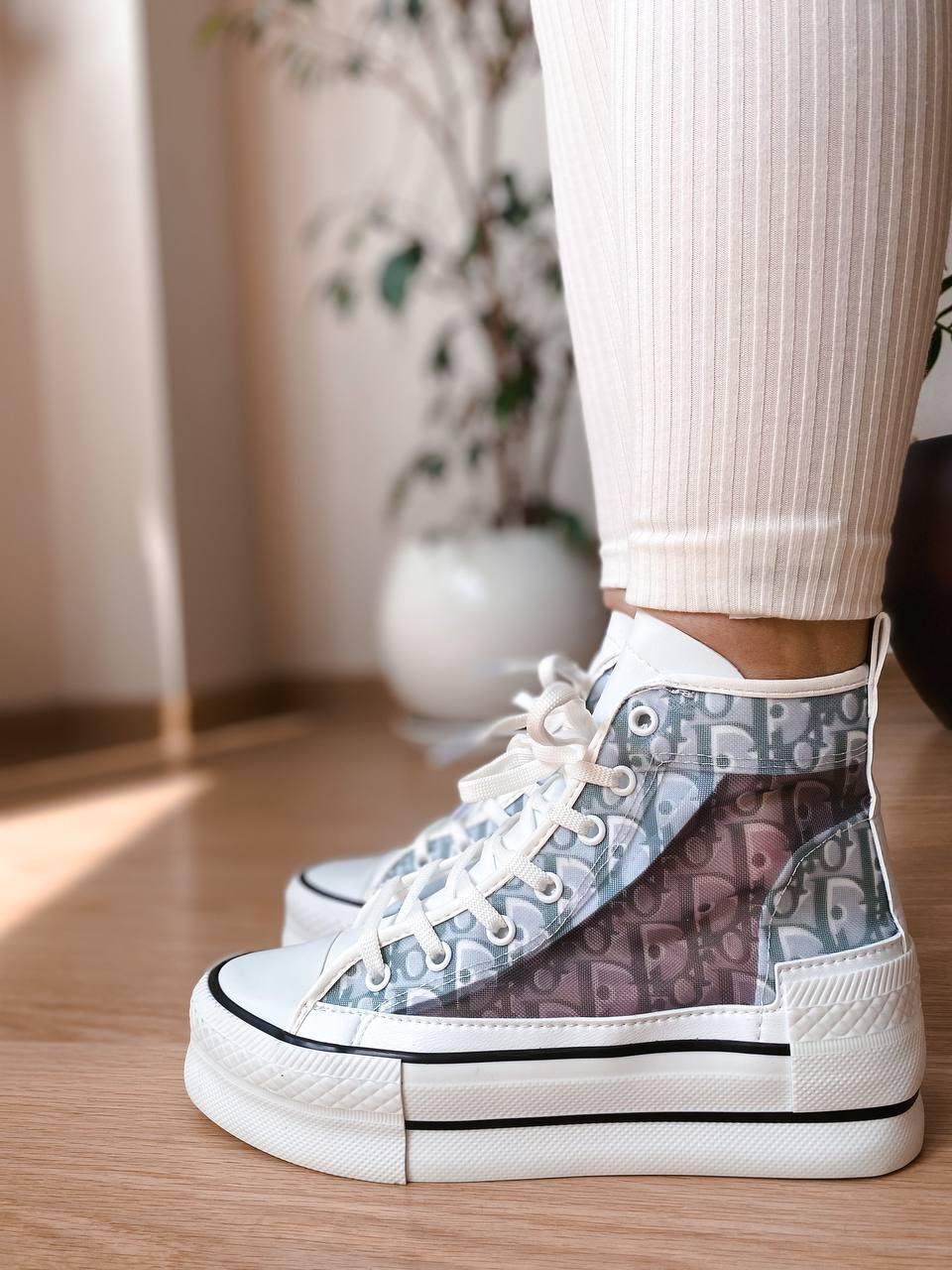 Converse x Dior Blue White