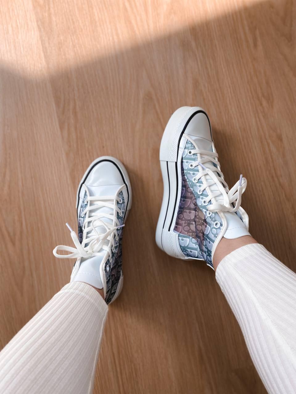 Converse x Dior Blue White