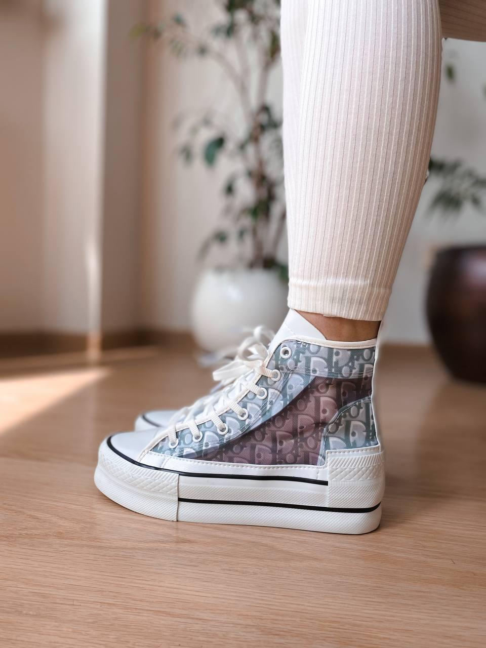 Converse x Dior Blue White
