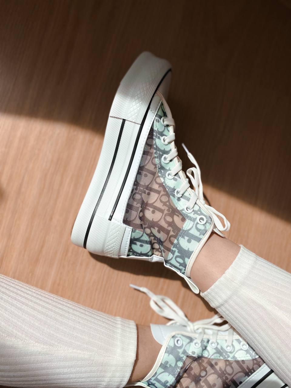 Converse x Dior Green White