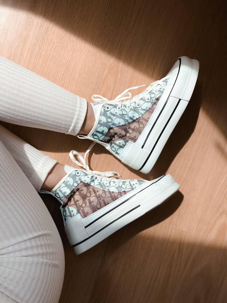 Converse x Dior Green White