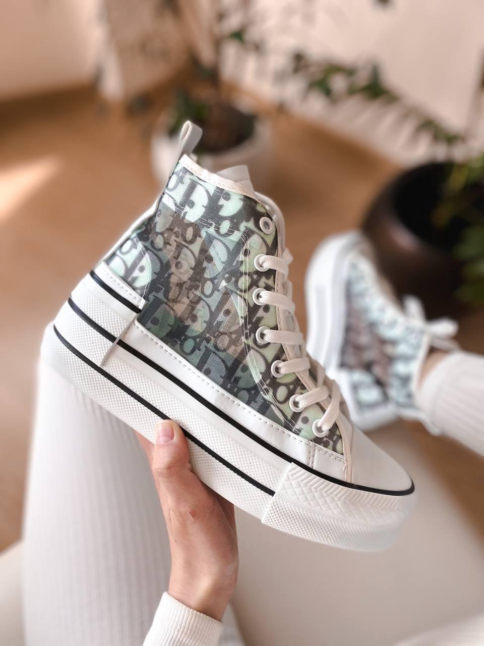 Converse x Dior Green White