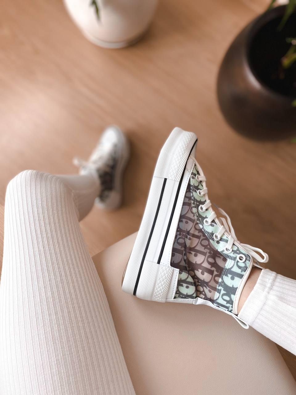 Converse x Dior Green White