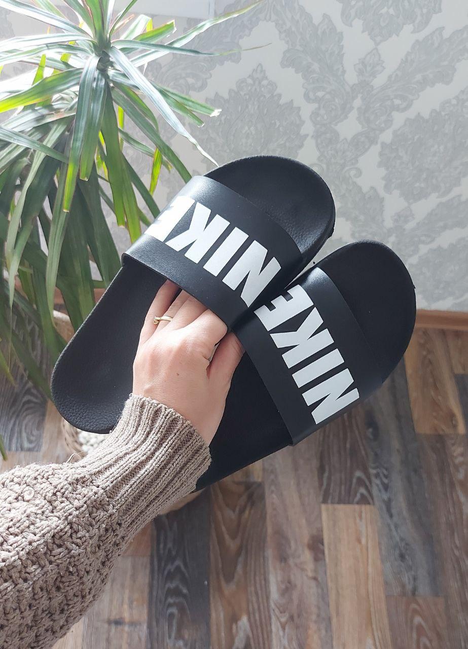 Nike Benassi Black White 3