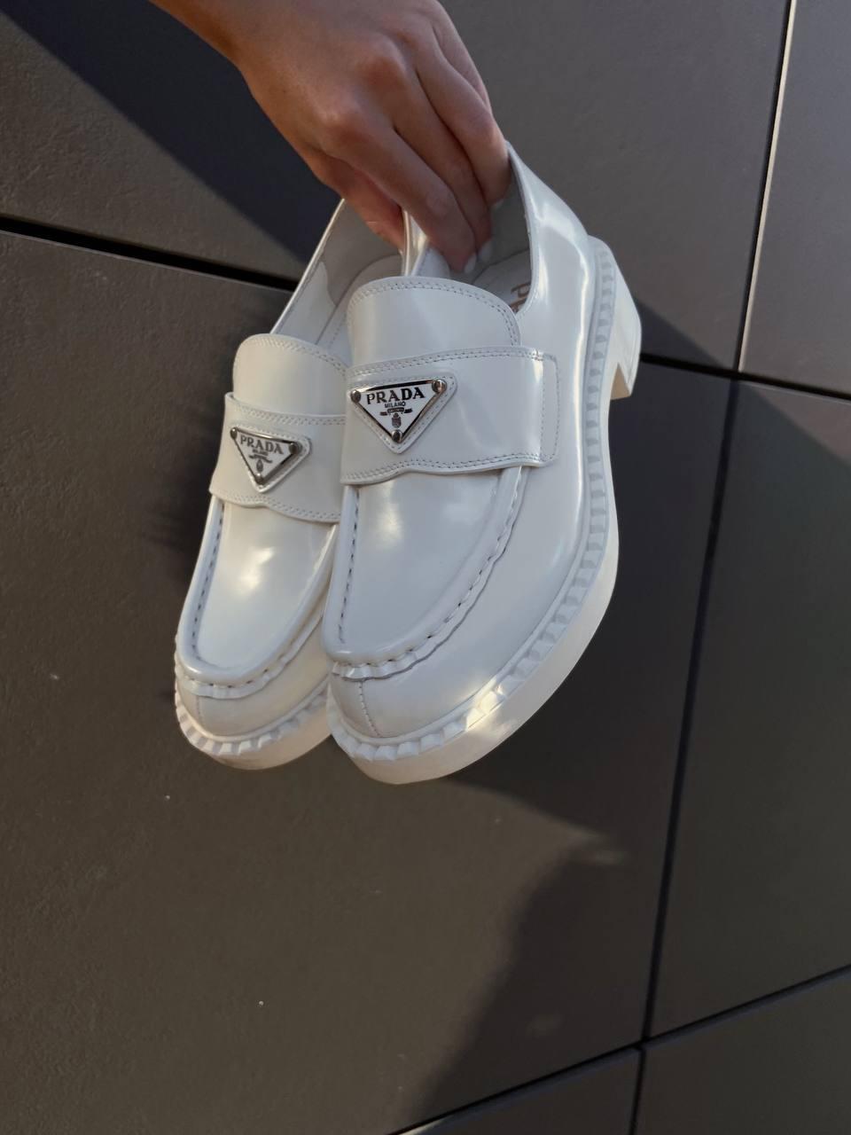 Prada Loafer White