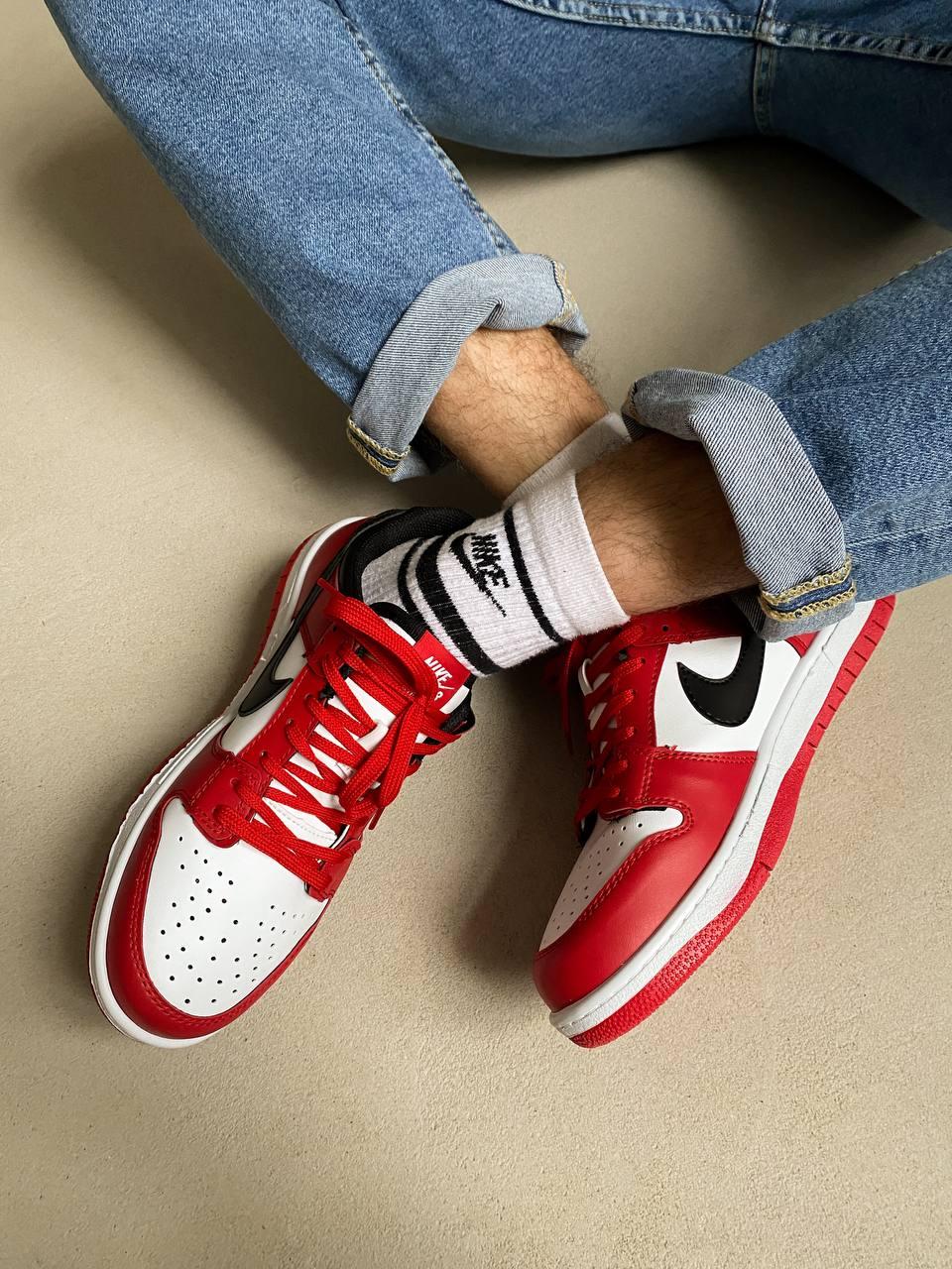 Nike Dunk Low Red Black
