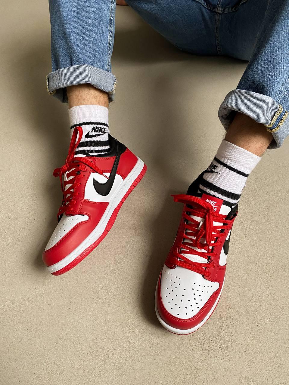 Nike Dunk Low Red Black