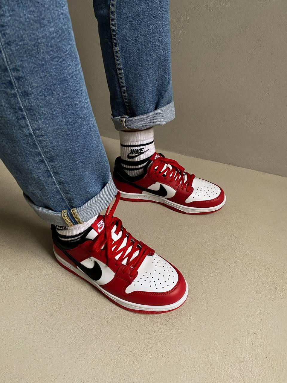 Nike Dunk Low Red Black