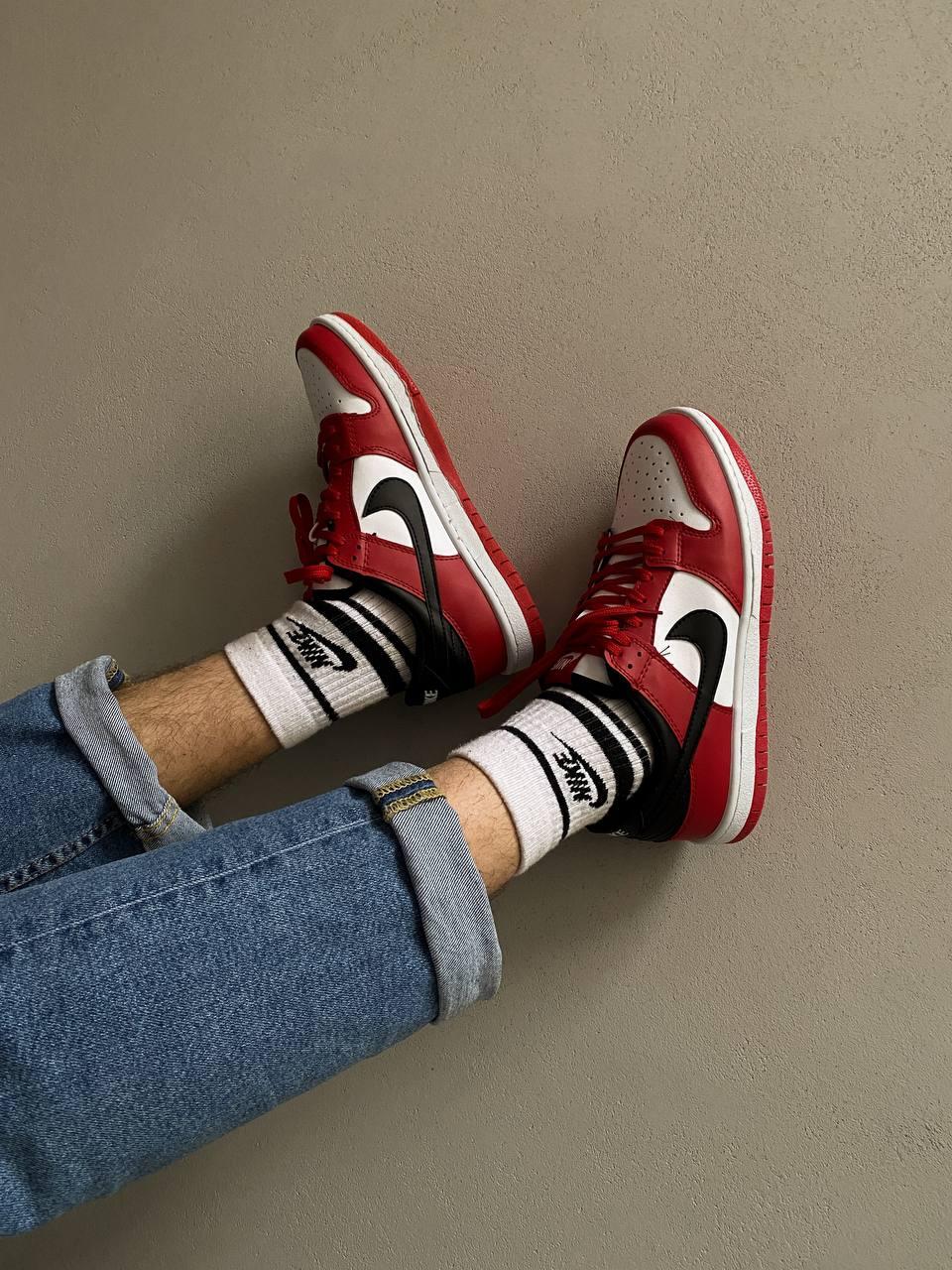 Nike Dunk Low Red Black