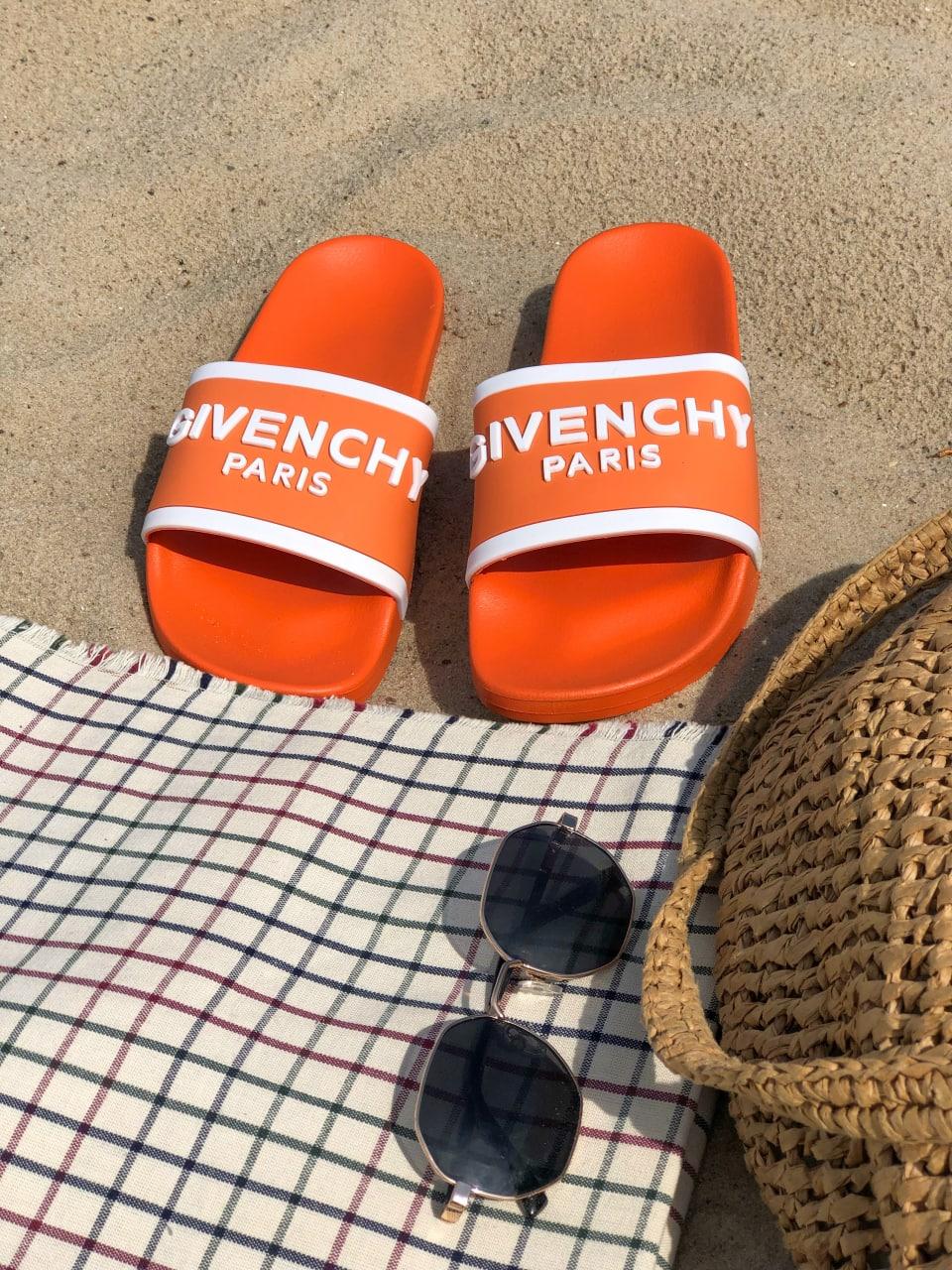 Givenchy Slides Orange