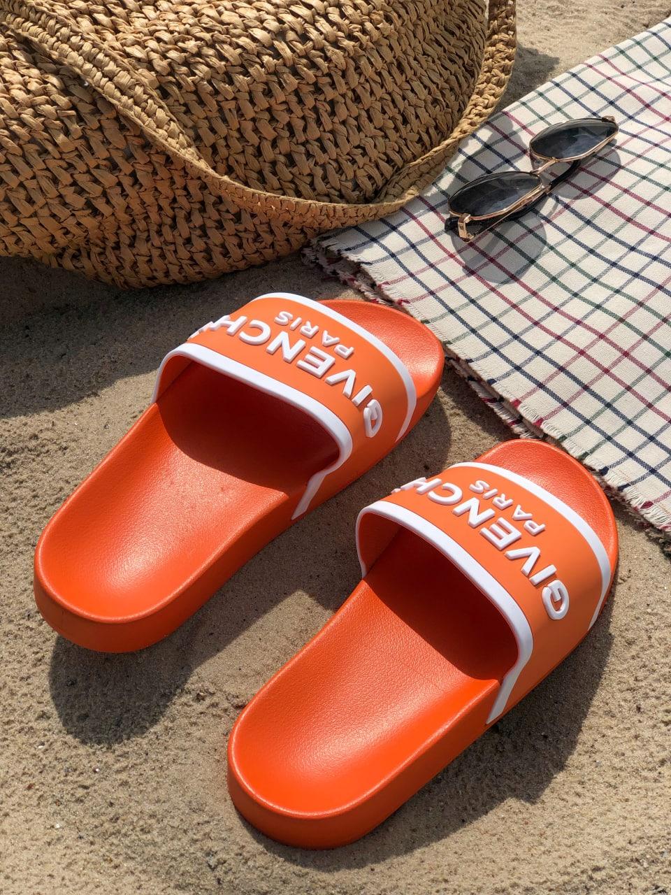 Givenchy Slides Orange