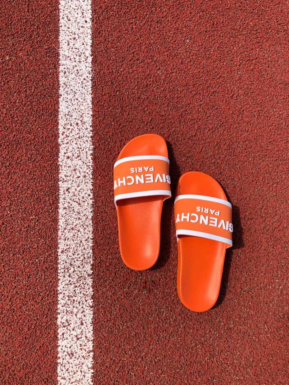 Givenchy Slides Orange