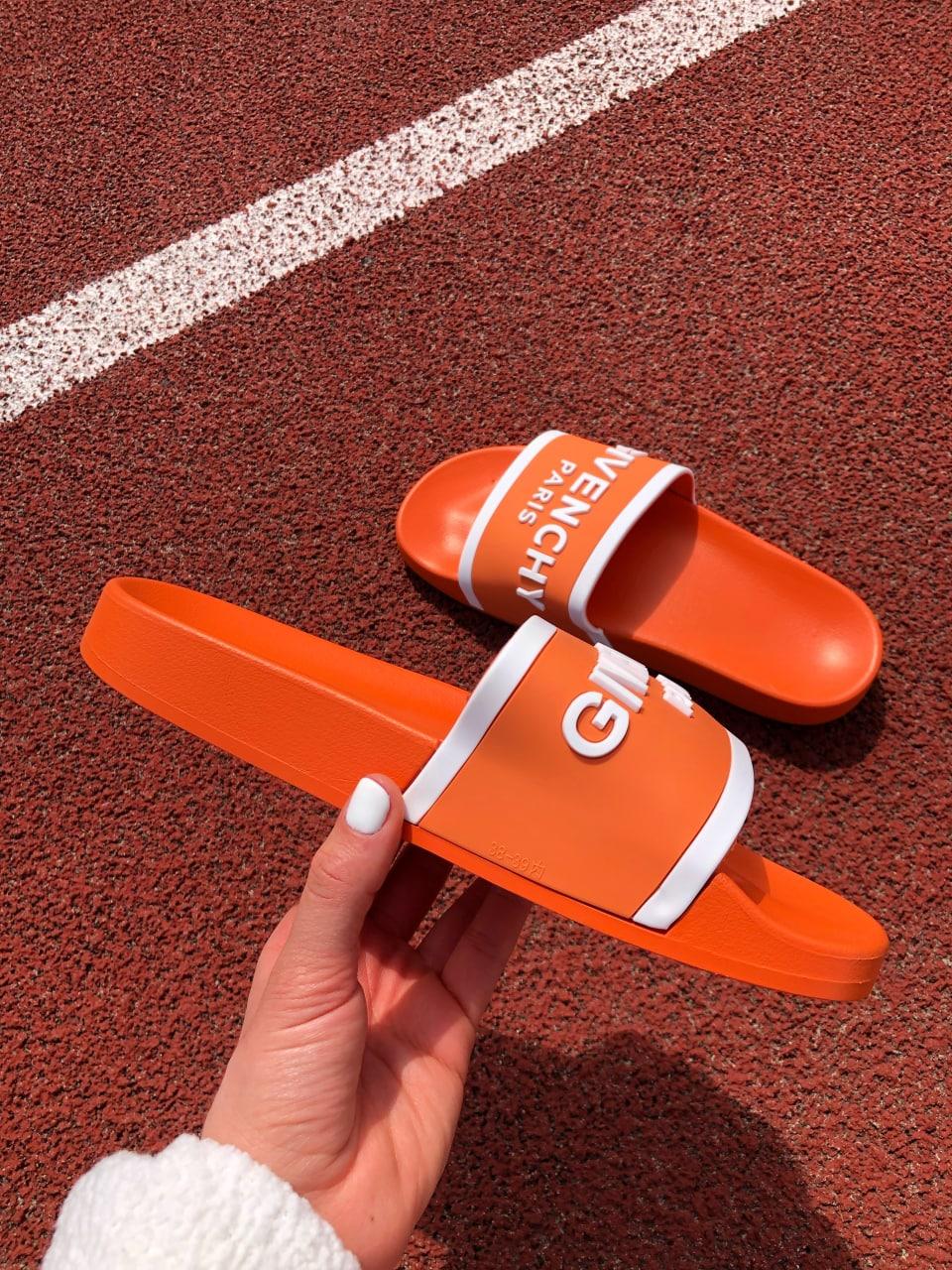 Givenchy Slides Orange
