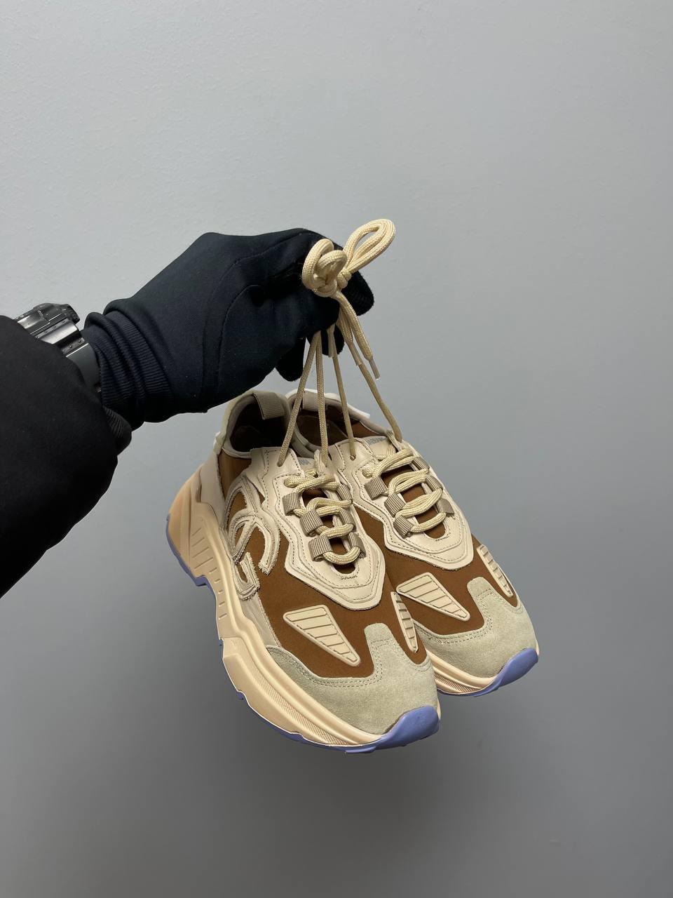 D&G Daymaster Sneakers Beige