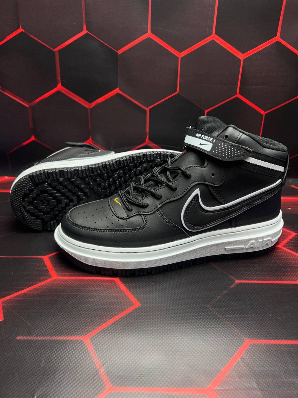 Nike Air Force Gore-Tex Black White v2