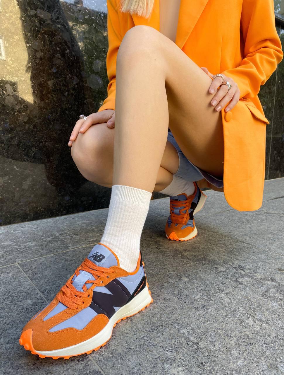 New Balance 327 Orange