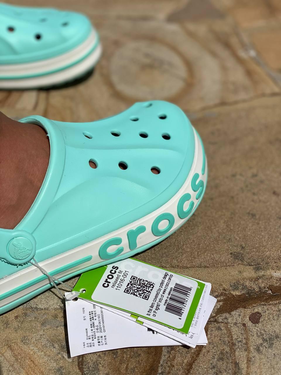 Crocs Turquoise Logo