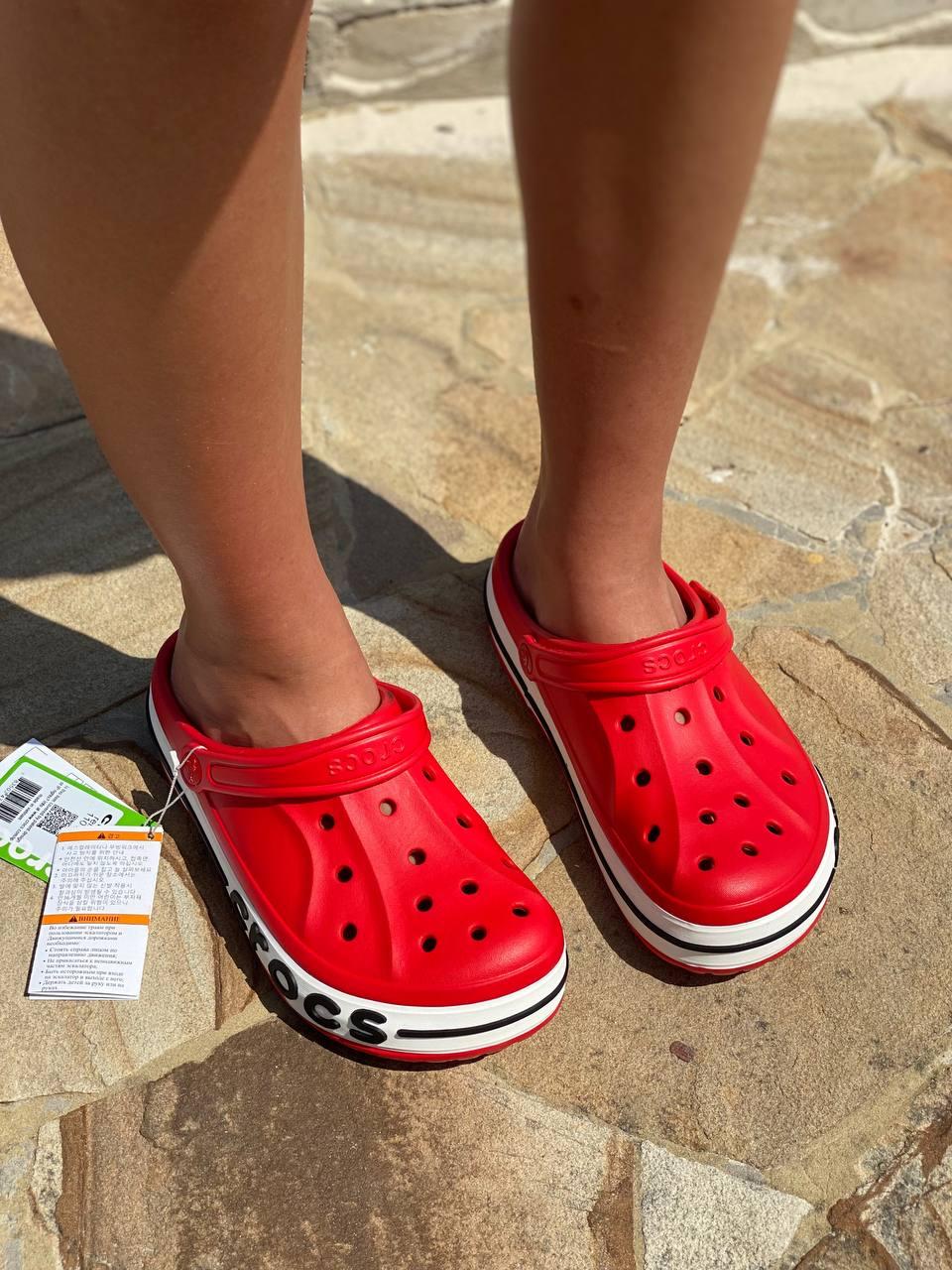 Crocs Red Logo