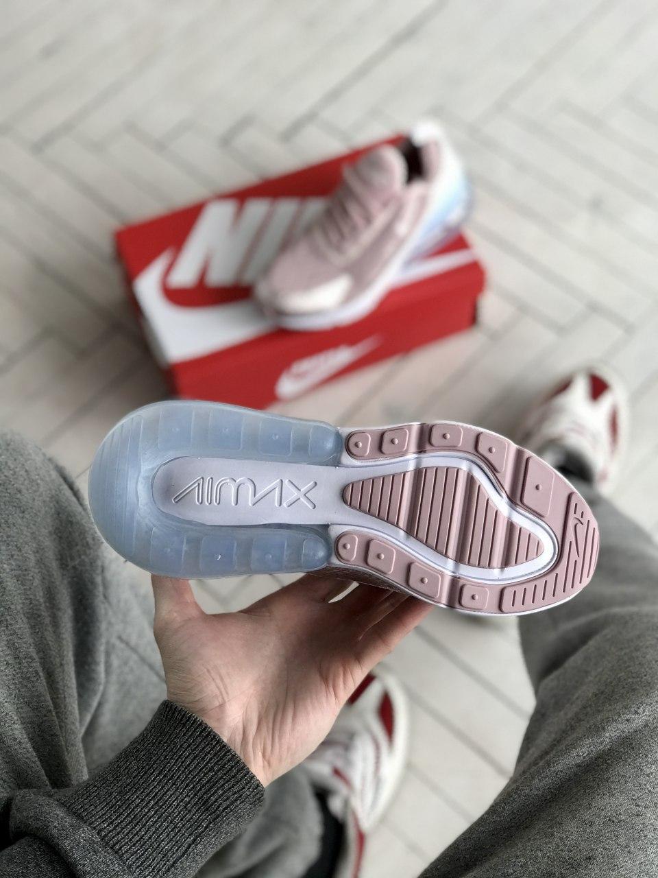 Nike Air Max 270 Pink White 1