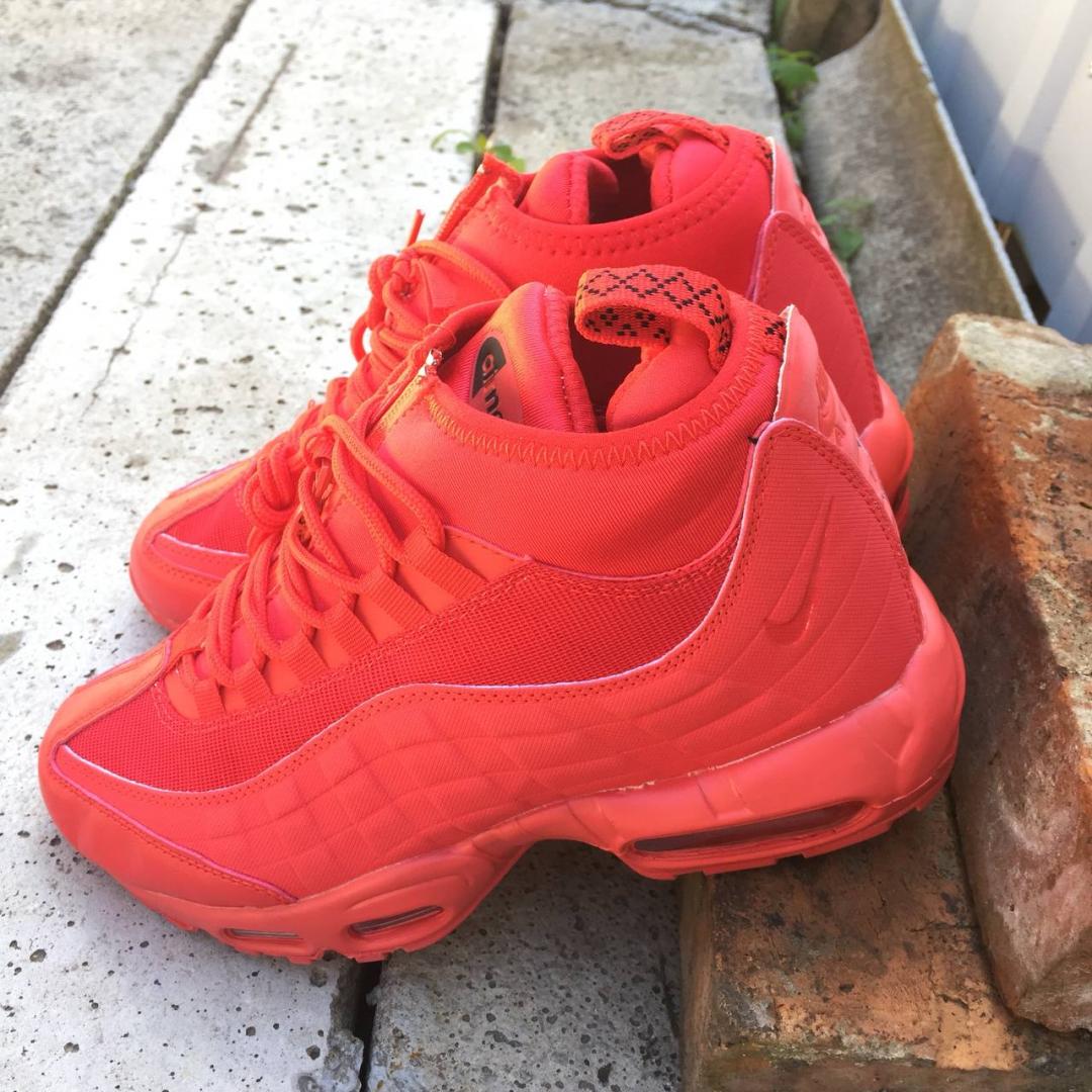 Nike Air Max 95 Sneakerboot Red 2
