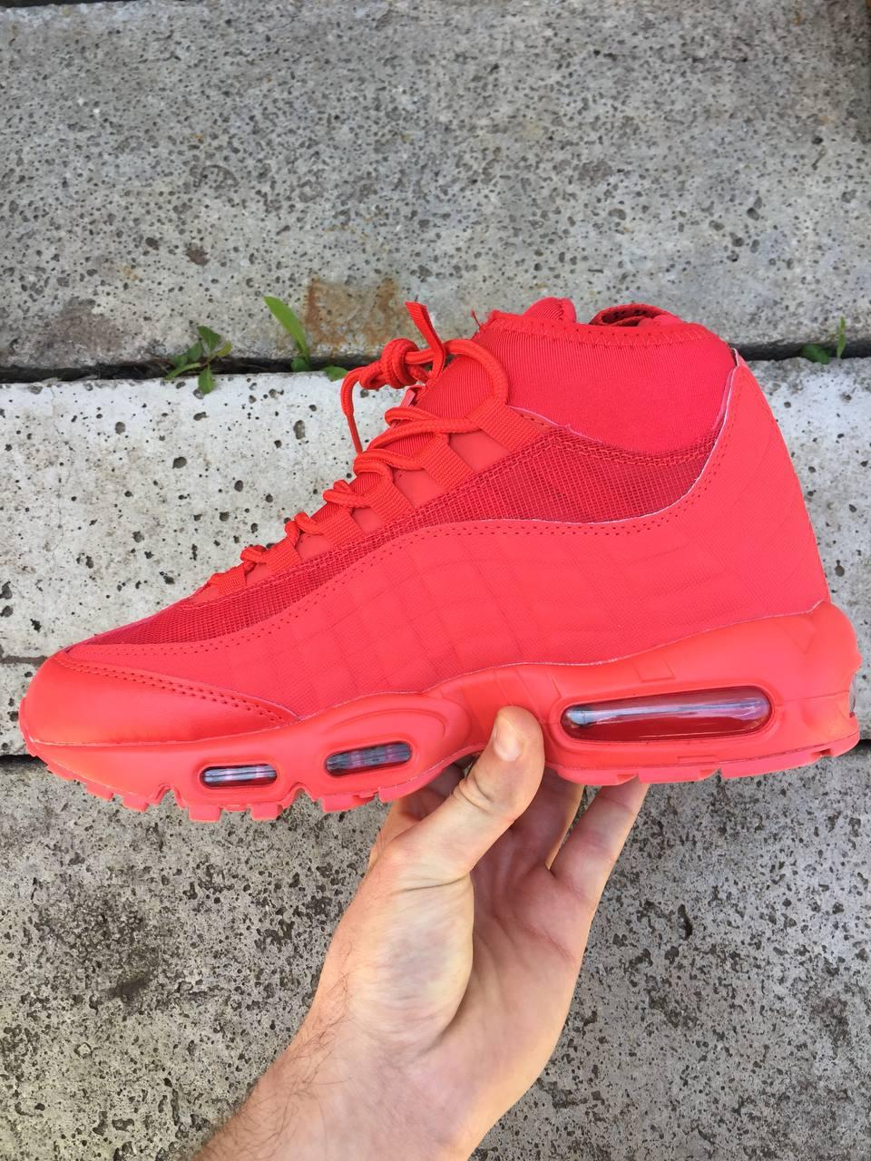 Nike Air Max 95 Sneakerboot Red 2