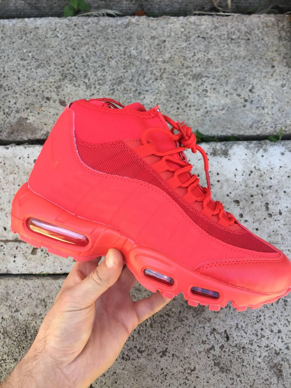 Nike Air Max 95 Sneakerboot Red 2