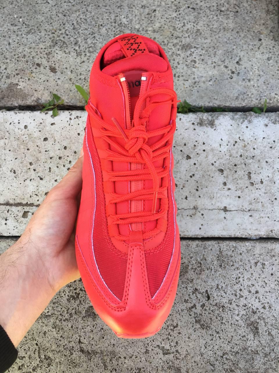 Nike Air Max 95 Sneakerboot Red 2