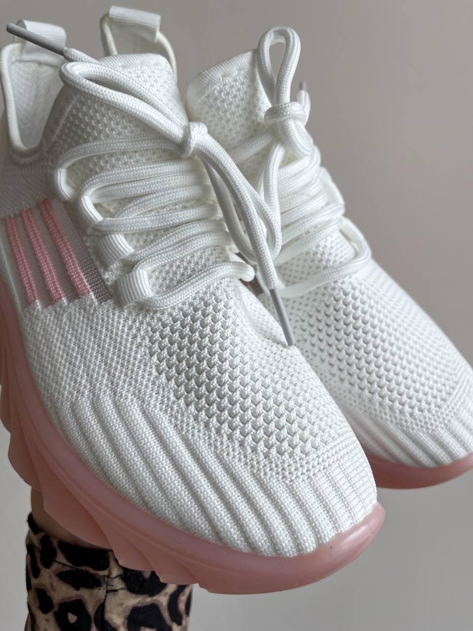 Sneakers Low White Pink 1